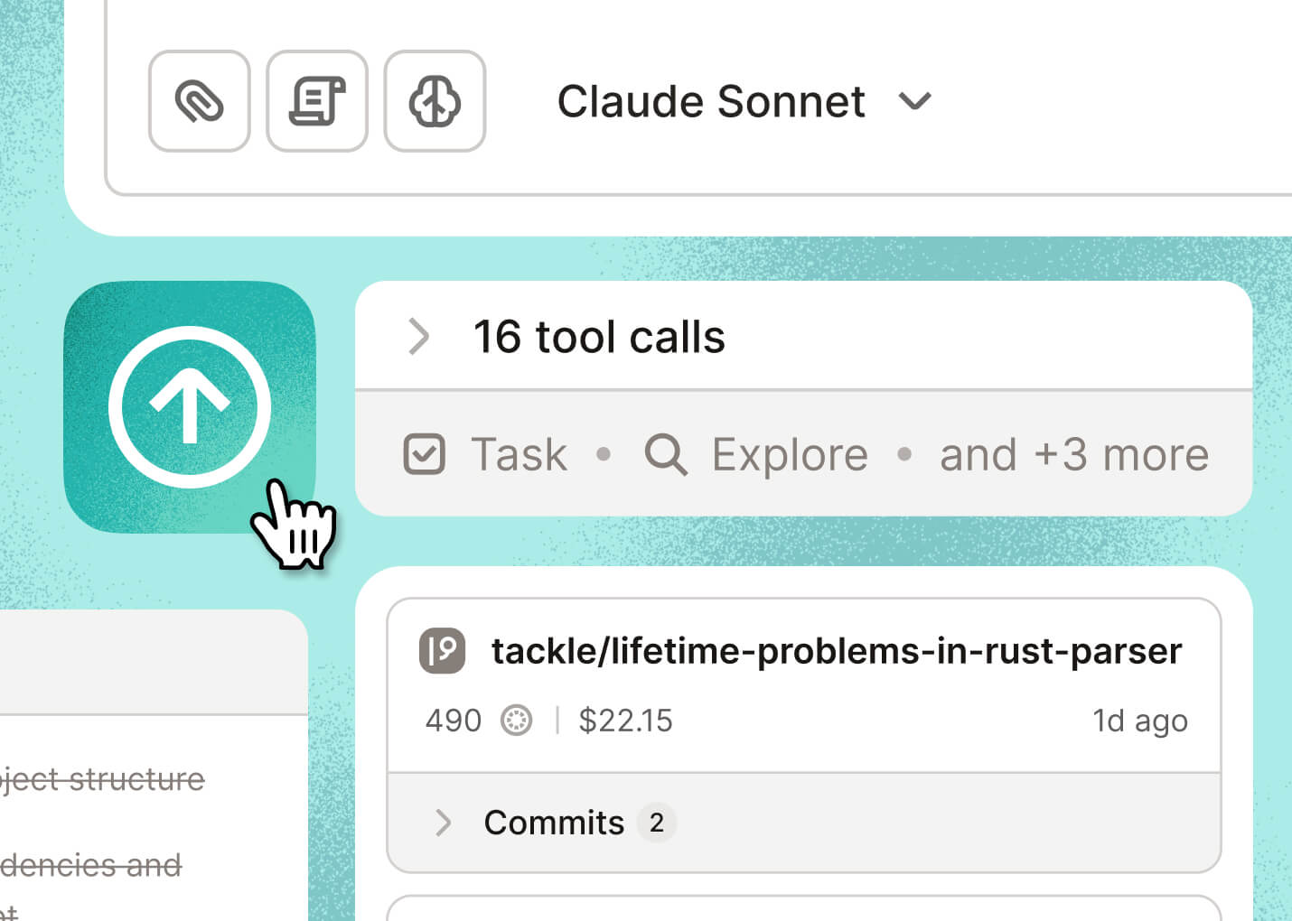 GitButler's Claude Code tab
